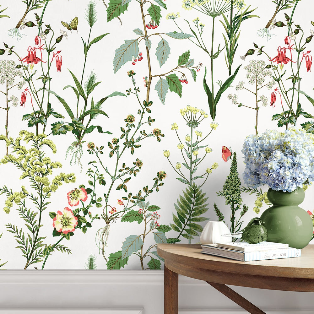 
                  
                    160140WR botanical peel and stick wallpaper decor from Surface Style
                  
                