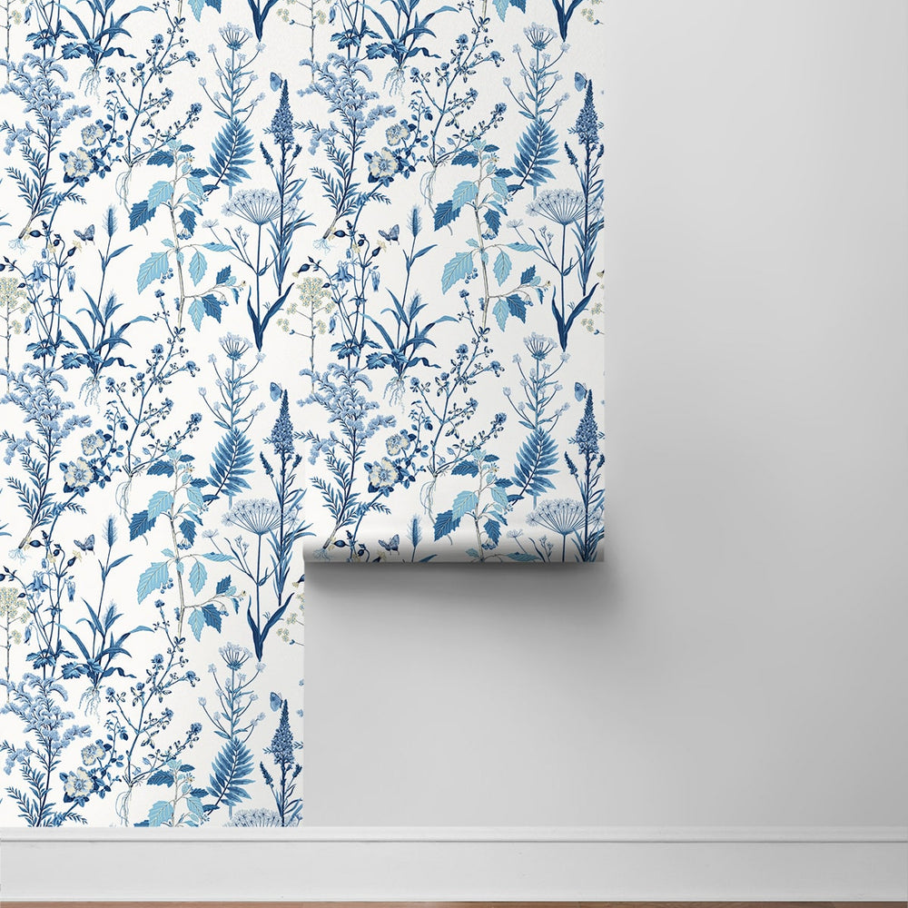 
                  
                    160141WR botanical peel and stick wallpaper roll from Surface Style
                  
                