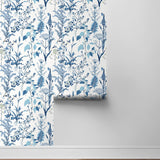 160141WR botanical peel and stick wallpaper roll from Surface Style