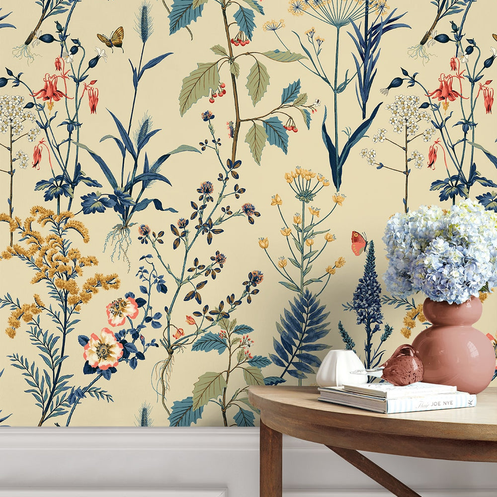 
                  
                    160142WR botanical peel and stick wallpaper decor from Surface Style
                  
                