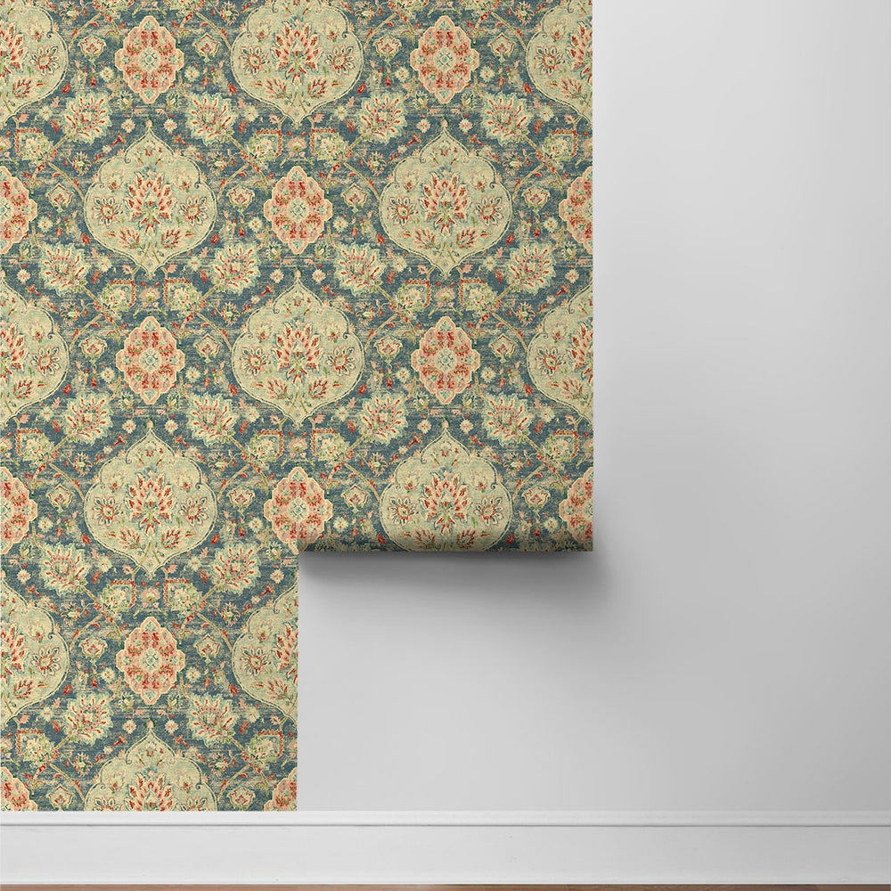 
                  
                    160150WR Caspian vintage peel and stick wallpaper roll from Surface Style
                  
                