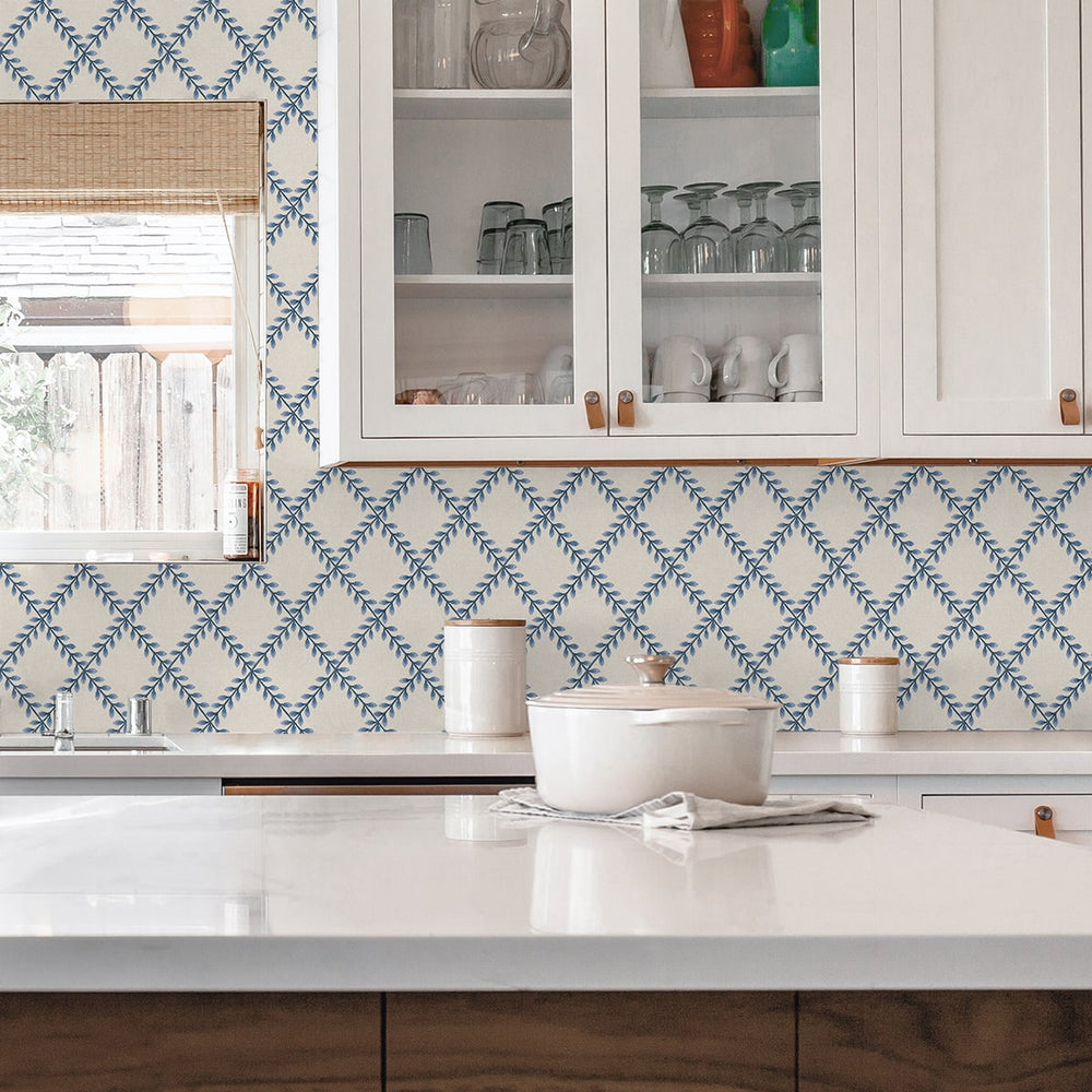 
                  
                    160160WR geometric peel and stick wallpaper kitchen from Surface Style
                  
                