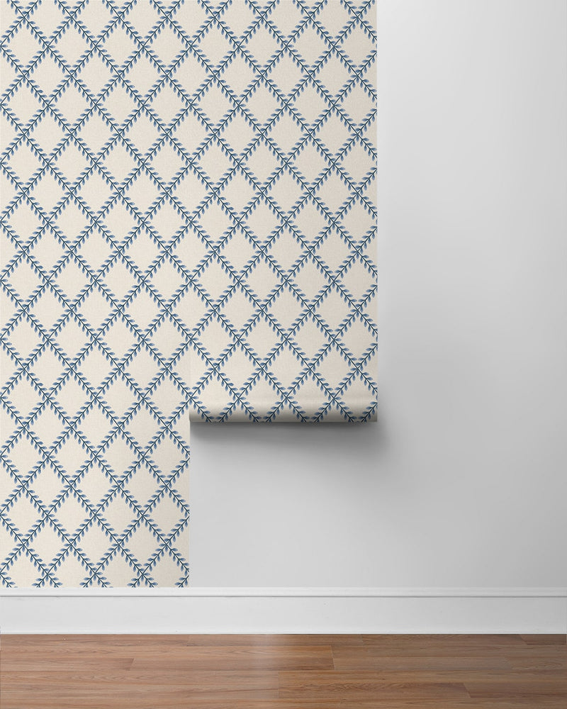 160160WR geometric peel and stick wallpaper roll from Surface Style
