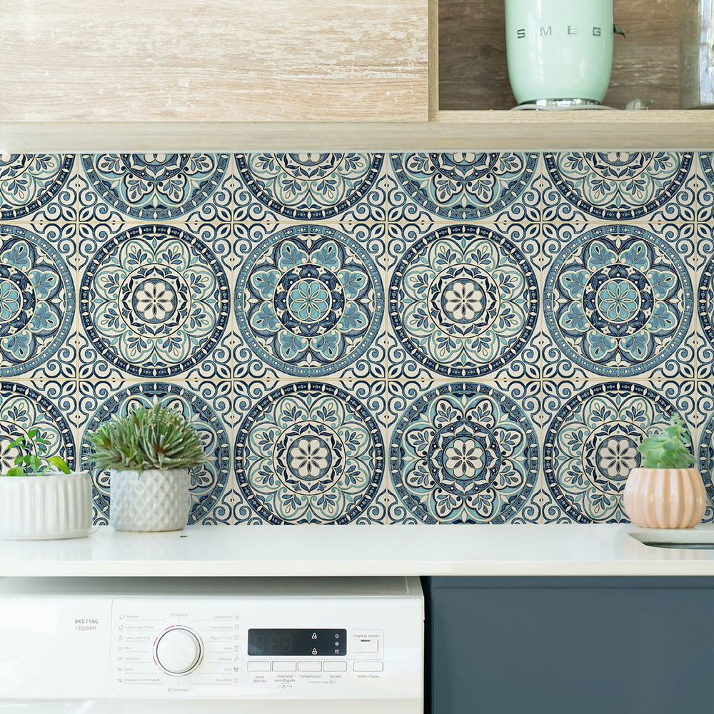 
                  
                    160170WR geometric peel and stick wallpaper laundry from Surface Style
                  
                