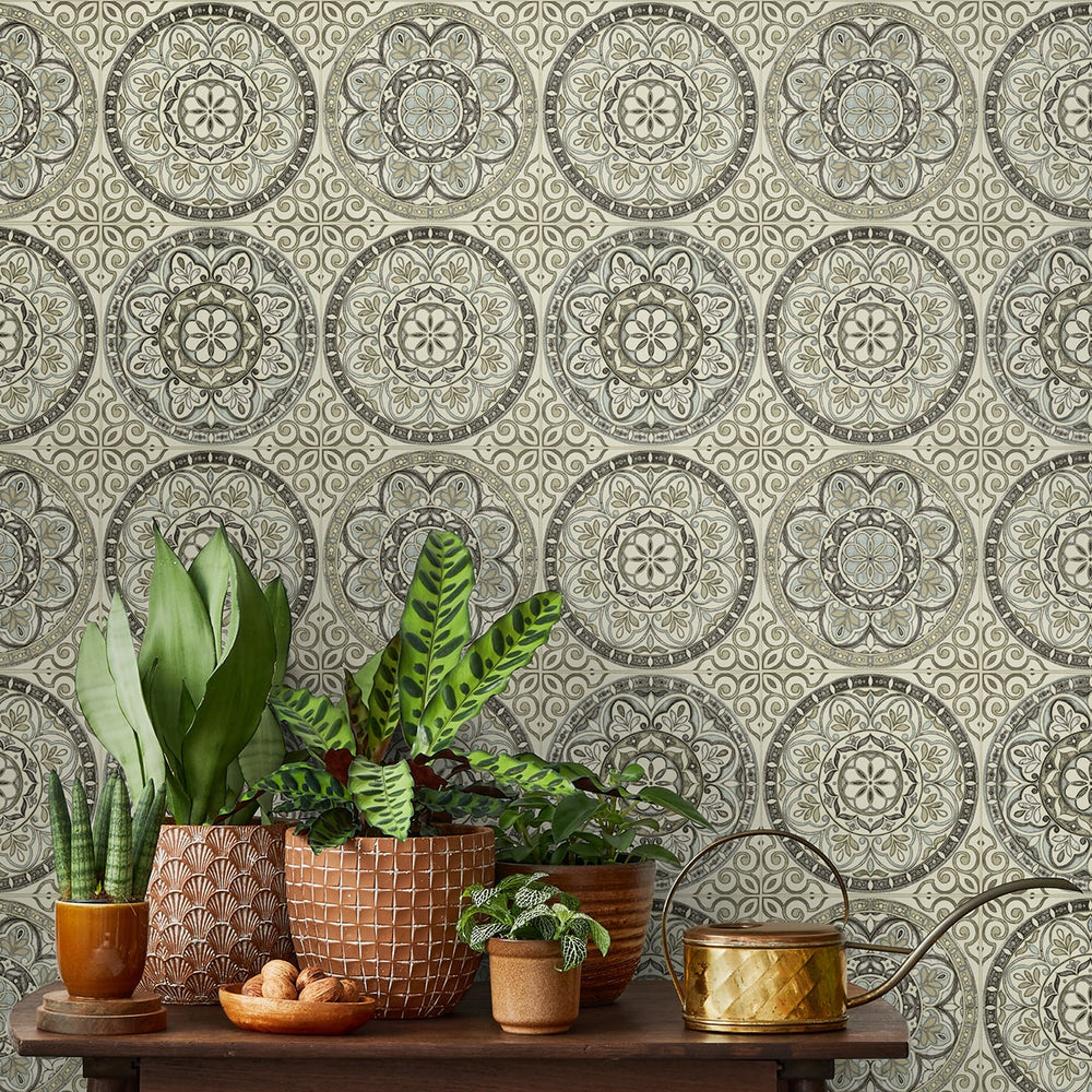 
                  
                    160171WR geometric peel and stick wallpaper accent from Surface Style
                  
                