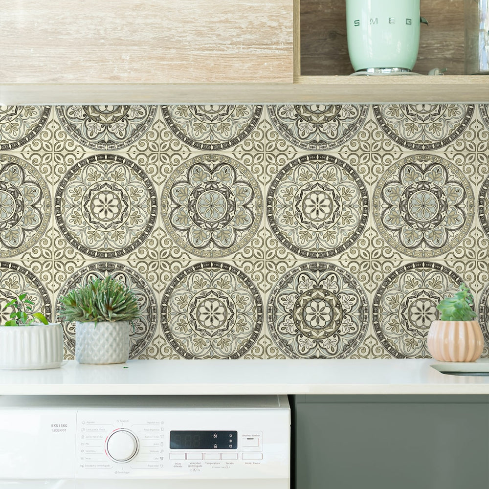 
                  
                    160171WR geometric peel and stick wallpaper laundry from Surface Style
                  
                