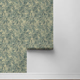 160181WR Cumbrae vintage peel and stick wallpaper roll from Surface Style