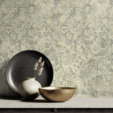 160182WR Cumbrae vintage peel and stick wallpaper decor from Surface Style