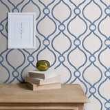 160190WR geometric peel and stick wallpaper accent from Surface Style