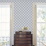 160190WR geometric peel and stick wallpaper den from Surface Style