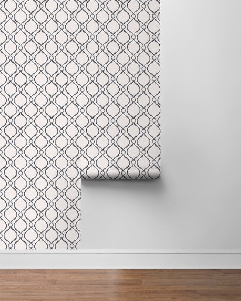 160191WR geometric peel and stick wallpaper roll from Surface Style