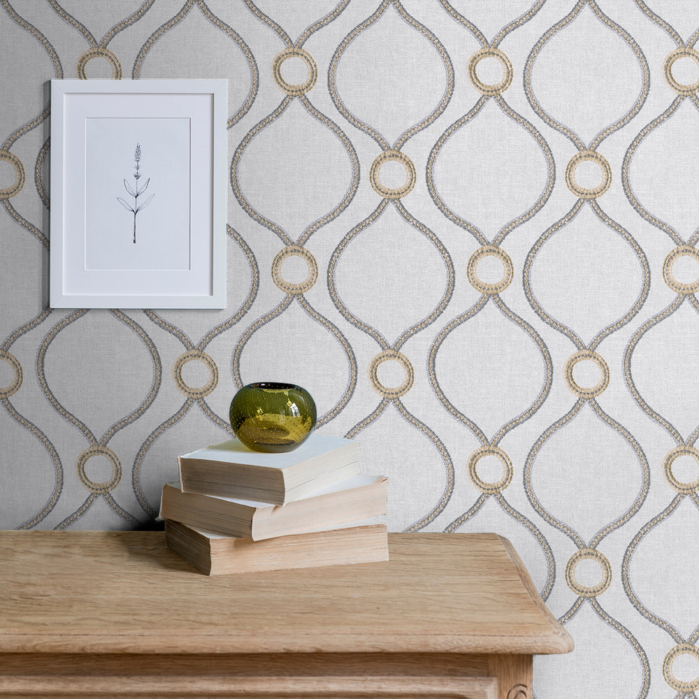 
                  
                    160192WR geometric peel and stick wallpaper accent from Surface Style
                  
                
