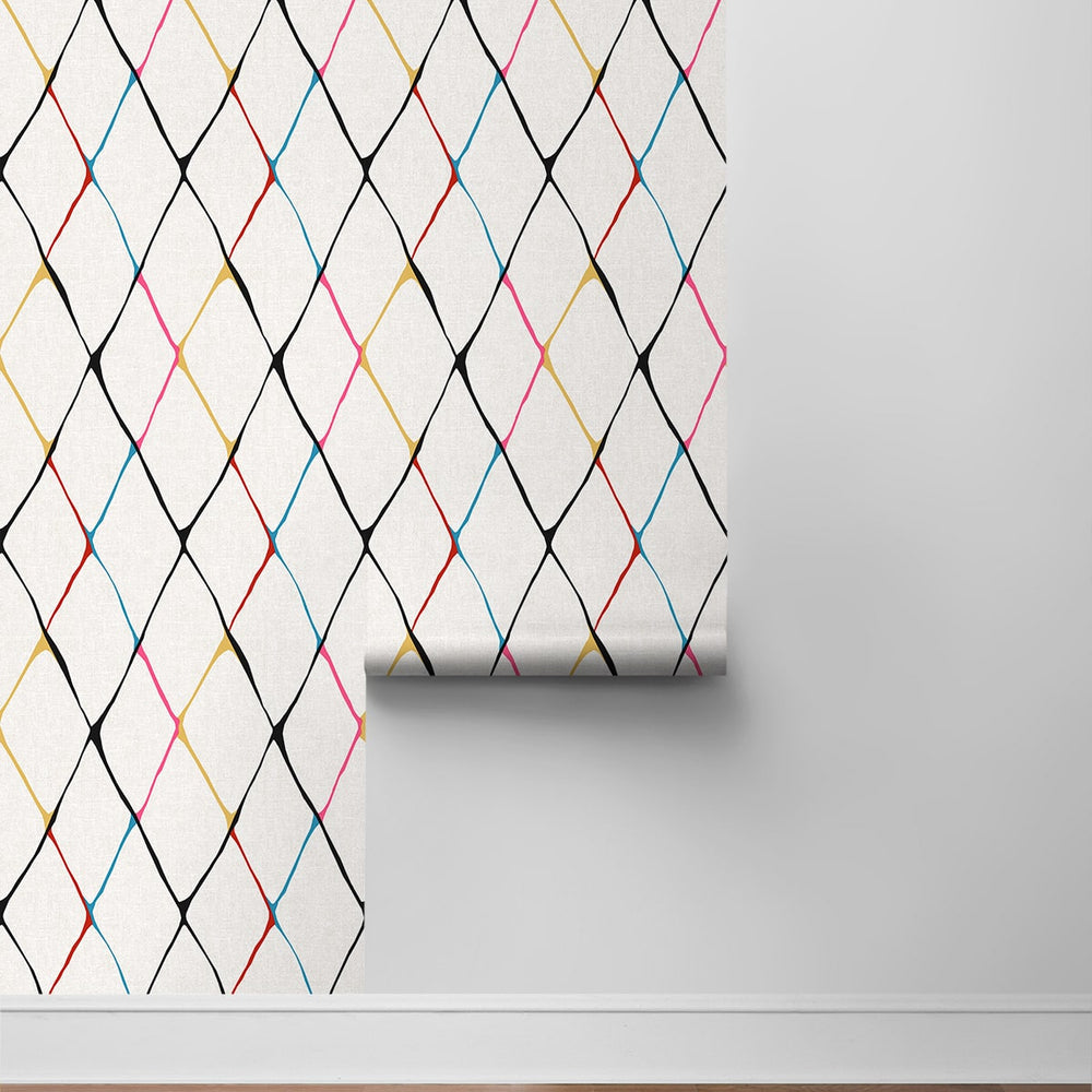 
                  
                    160200WR geometric peel and stick wallpaper roll from Surface Style
                  
                