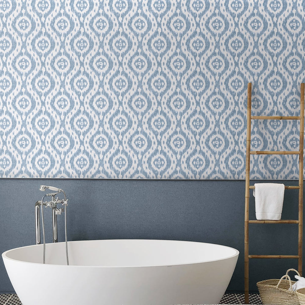 
                  
                    160210WR ikat peel and stick wallpaper bathroom from Surface Style
                  
                