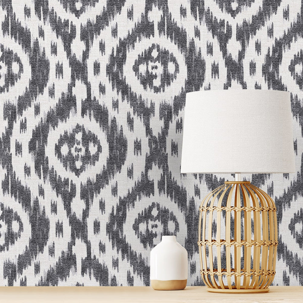 
                  
                    160211WR ikat peel and stick wallpaper decor from Surface Style
                  
                