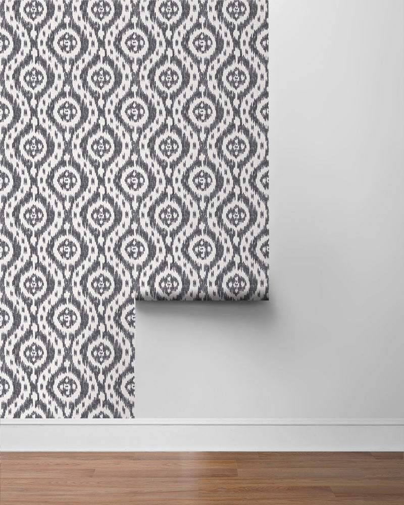 160211WR ikat peel and stick wallpaper roll from Surface Style