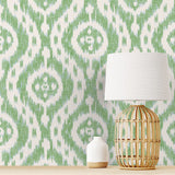 160212WR ikat peel and stick wallpaper decor from Surface Style