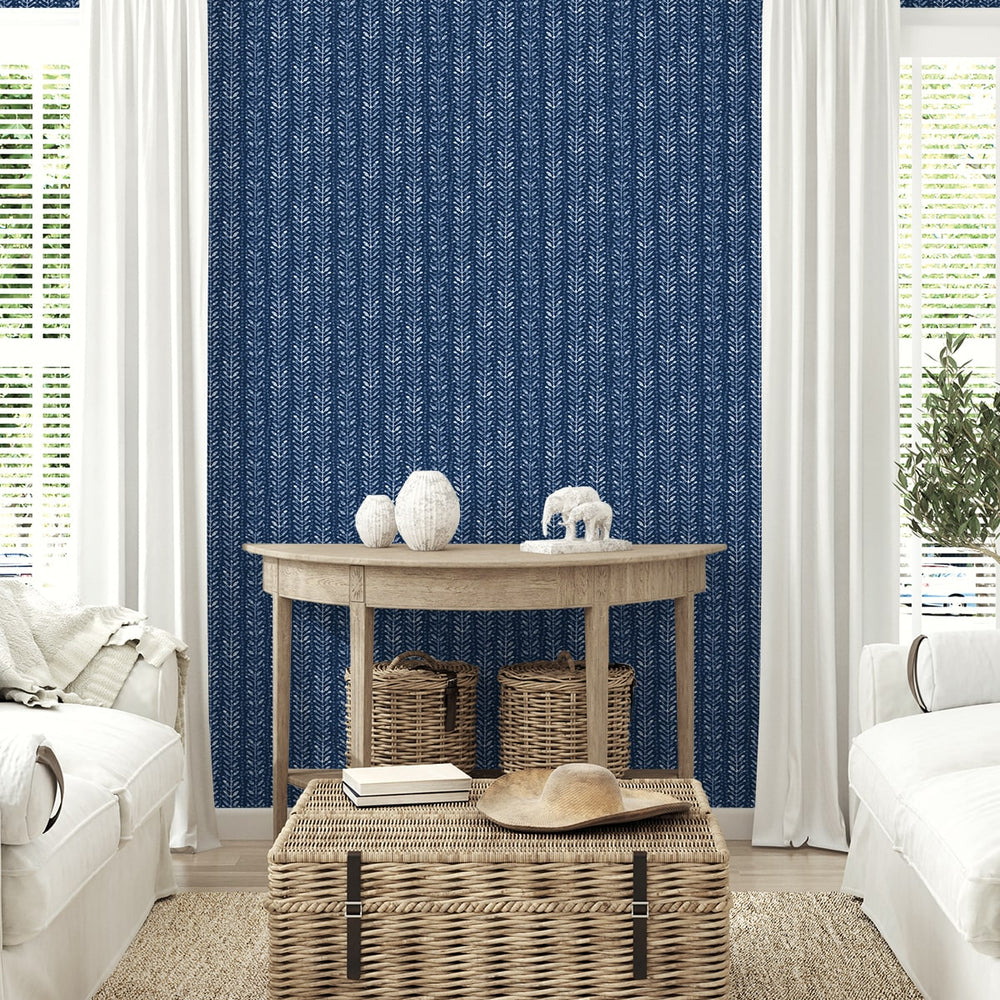 
                  
                    160230WR botanical peel and stick wallpaper living room from Surface Style
                  
                