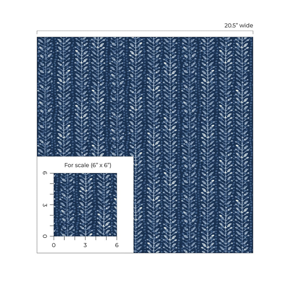 
                  
                    160230WR botanical peel and stick wallpaper scale from Surface Style
                  
                