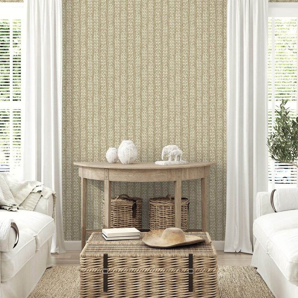 
                  
                    160232WR botanical peel and stick wallpaper living room from Surface Style
                  
                