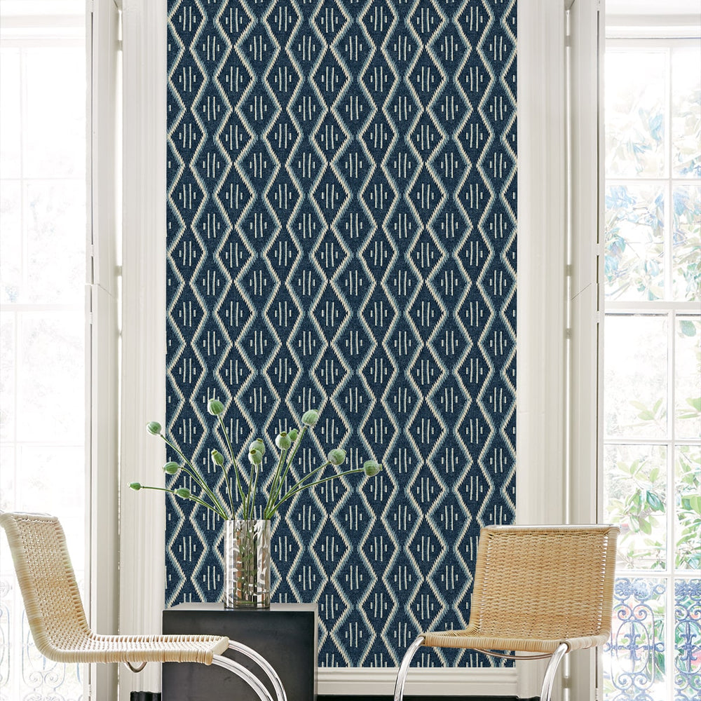 
                  
                    160250WR geometric peel and stick wallpaper entryway from Surface Style
                  
                