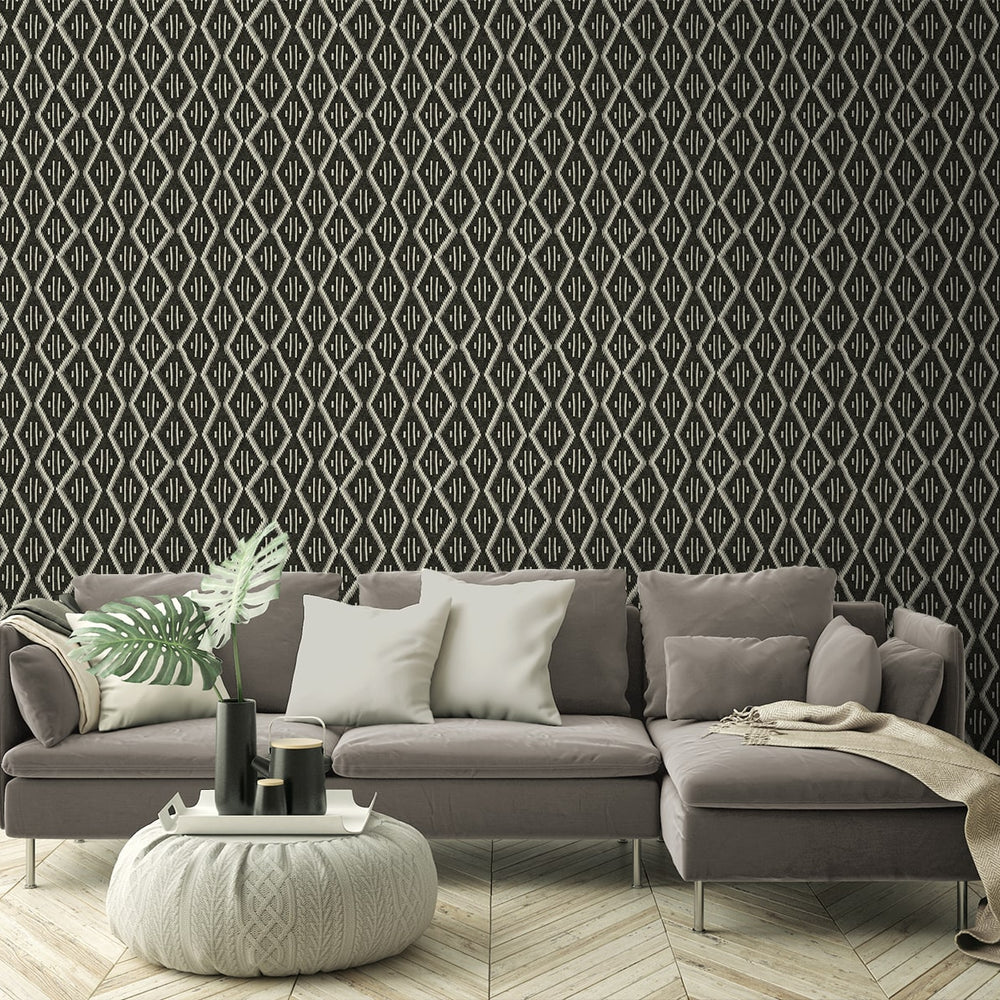 
                  
                    160252WR geometric peel and stick wallpaper living room from Surface Style
                  
                