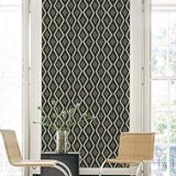 160252WR geometric peel and stick wallpaper accent from Surface Style