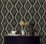 160252WR geometric peel and stick wallpaper decor from Surface Style