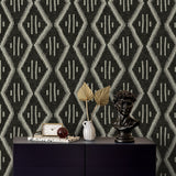 160252WR geometric peel and stick wallpaper decor from Surface Style