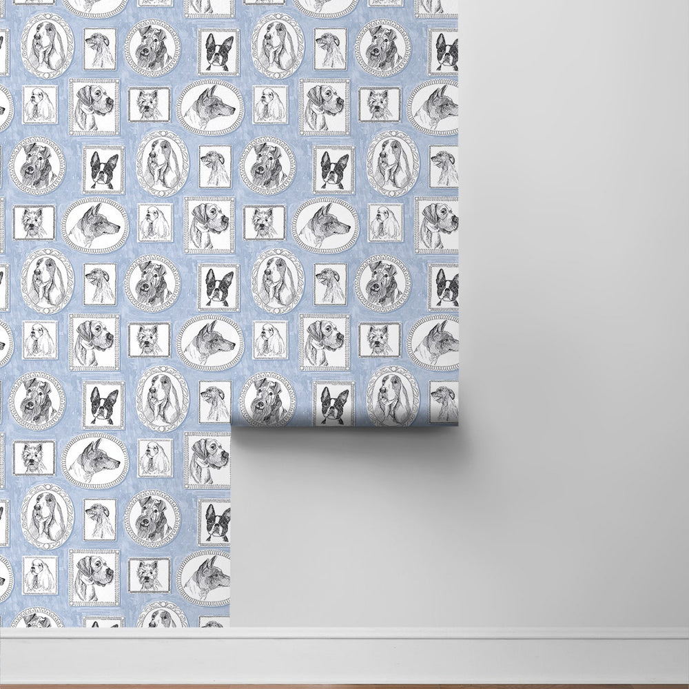 
                  
                    160260WR dog peel and stick wallpaper roll from Surface Style
                  
                
