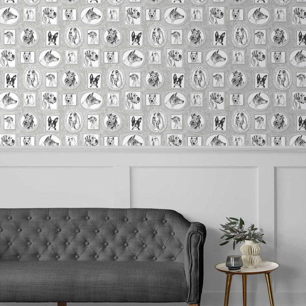
                  
                    160262WR dog peel and stick wallpaper entryway from Surface Style
                  
                