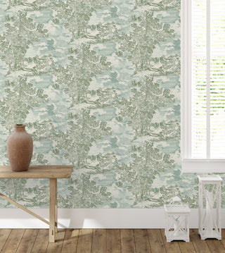 Serene Scenes Botanical Peel and Stick Removable Wallpaper