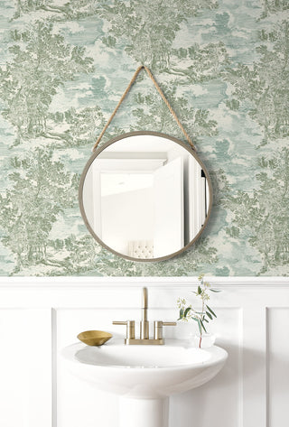 Serene Scenes Botanical Peel and Stick Removable Wallpaper