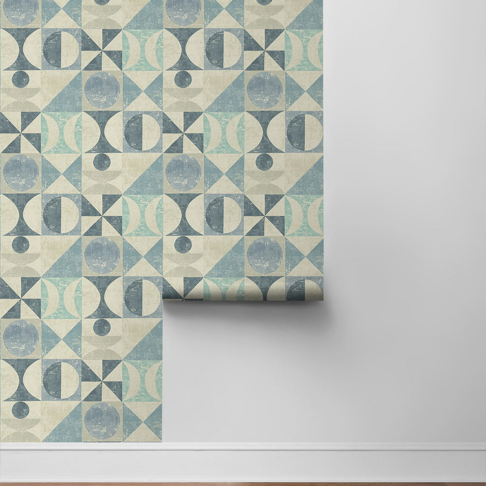 
                  
                    160291WR geometric peel and stick wallpaper roll from Surface Style
                  
                