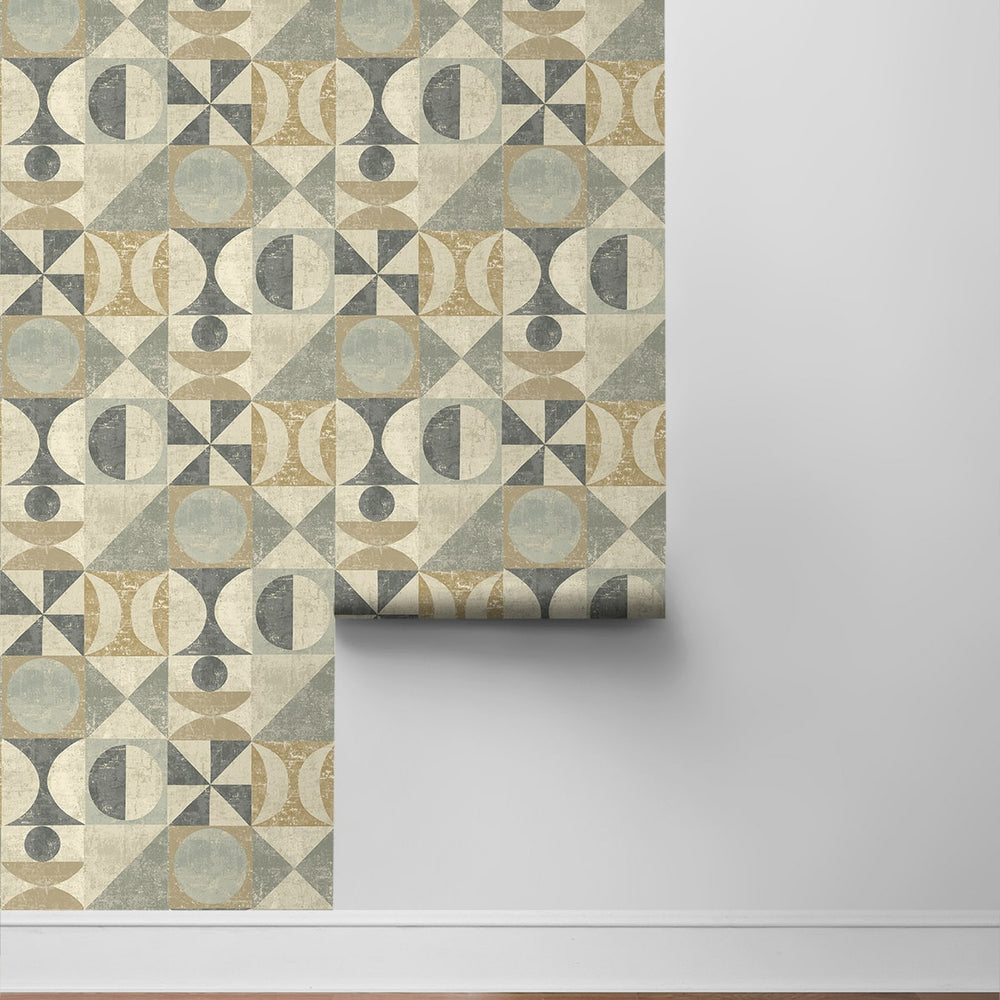 
                  
                    160292WR geometric peel and stick wallpaper roll from Surface Style
                  
                