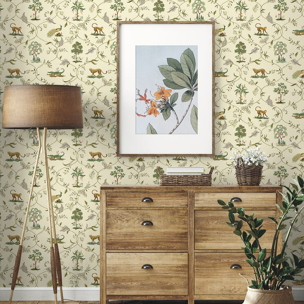 
                  
                    160310WR animal peel and stick wallpaper living room from Surface Style
                  
                
