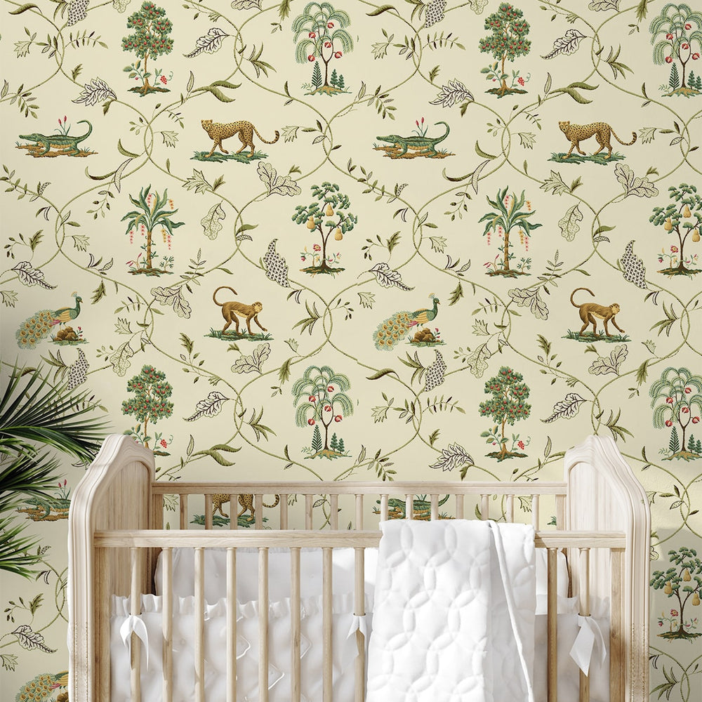 
                  
                    160310WR animal peel and stick wallpaper nursery from Surface Style
                  
                