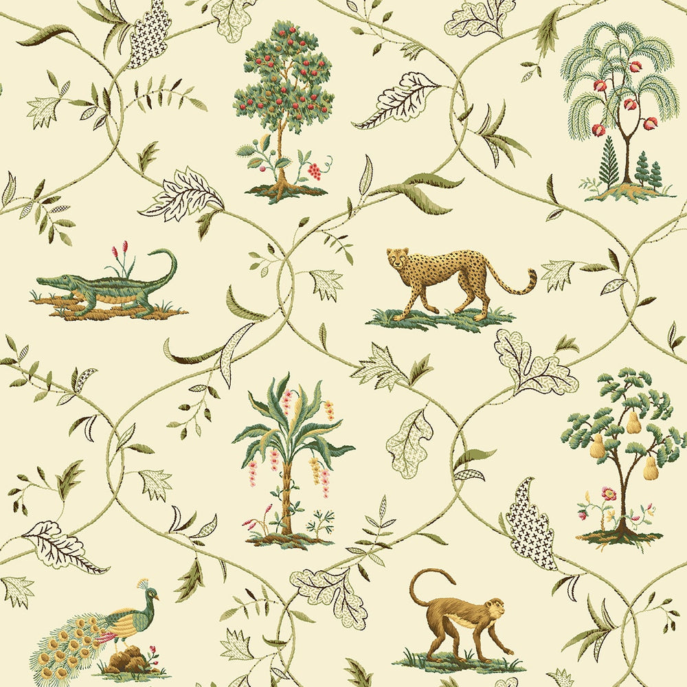 160310WR animal peel and stick wallpaper from Surface Style