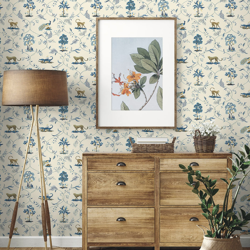 
                  
                    160311WR animal peel and stick wallpaper entryway from Surface Style
                  
                