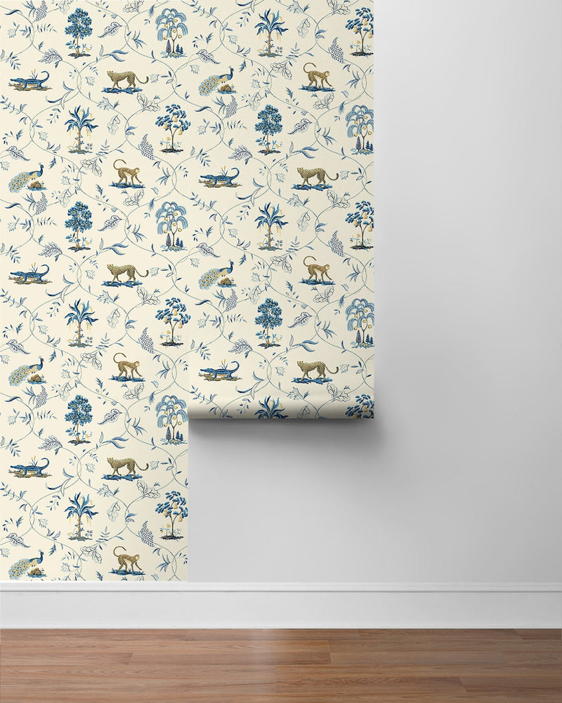 160311WR animal peel and stick wallpaper roll from Surface Style