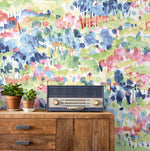 160322WR abstract peel and stick wallpaper decor from Surface Style