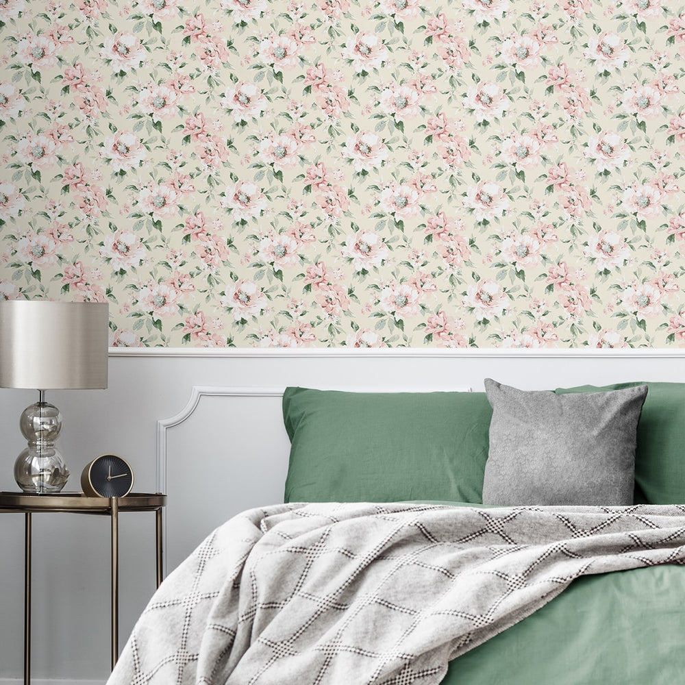 
                  
                    160330WR floral peel and stick wallpaper bedroom from Surface Style
                  
                