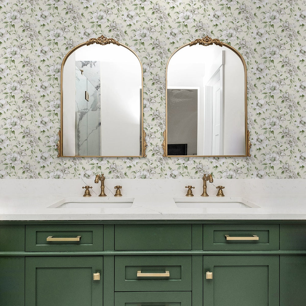 
                  
                    160332WR floral peel and stick wallpaper bathroom from Surface Style
                  
                