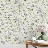 160332WR floral peel and stick wallpaper decor from Surface Style