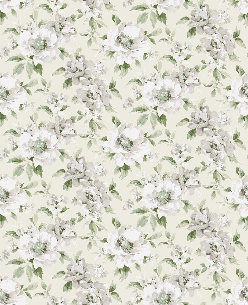 160332WR floral peel and stick wallpaper from Surface Style