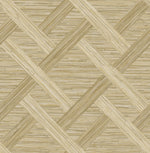 160341WR geometric faux grasscloth peel and stick wallpaper from Surface Style