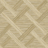 160341WR geometric faux grasscloth peel and stick wallpaper from Surface Style