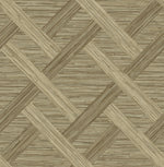 160342WR geometric faux grasscloth peel and stick wallpaper from Surface Style