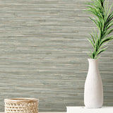 160351WR faux grasscloth peel and stick wallpaper decor from Surface Style