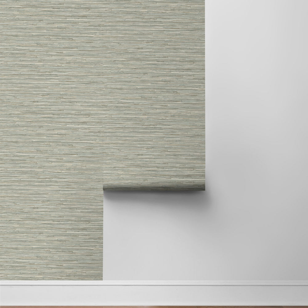
                  
                    160351WR faux grasscloth peel and stick wallpaper roll from Surface Style
                  
                